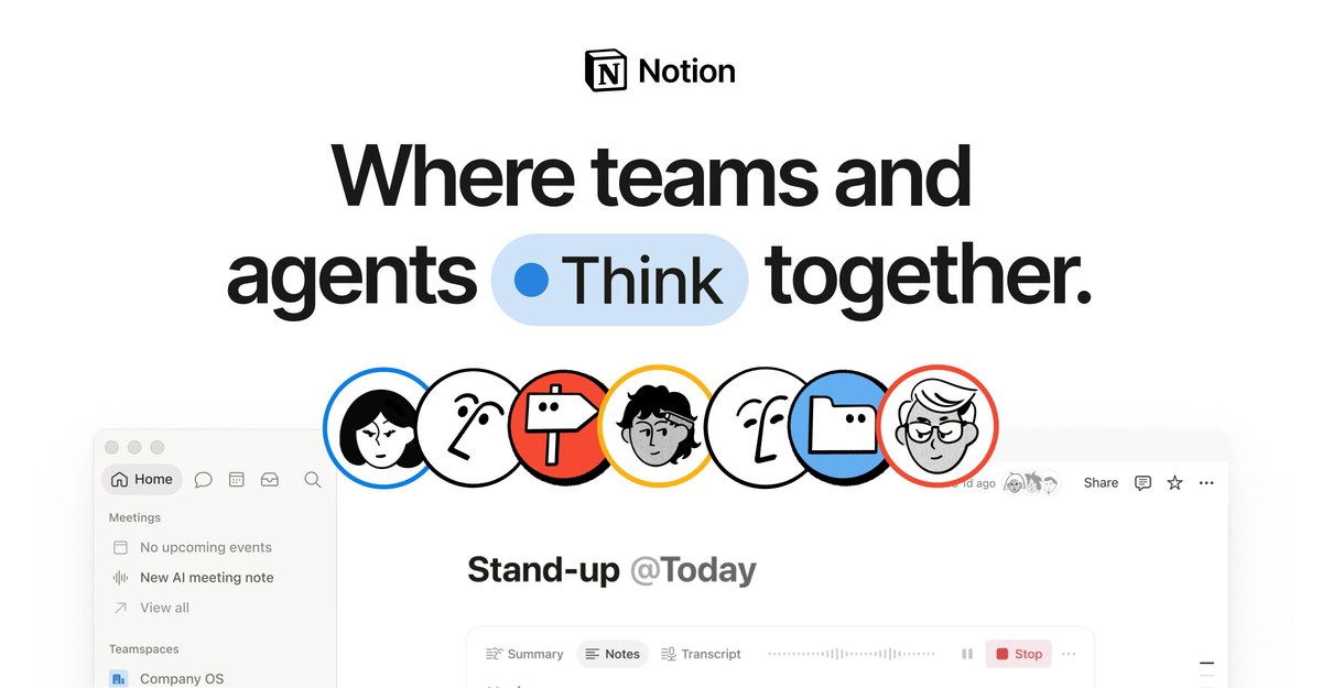Notion interface