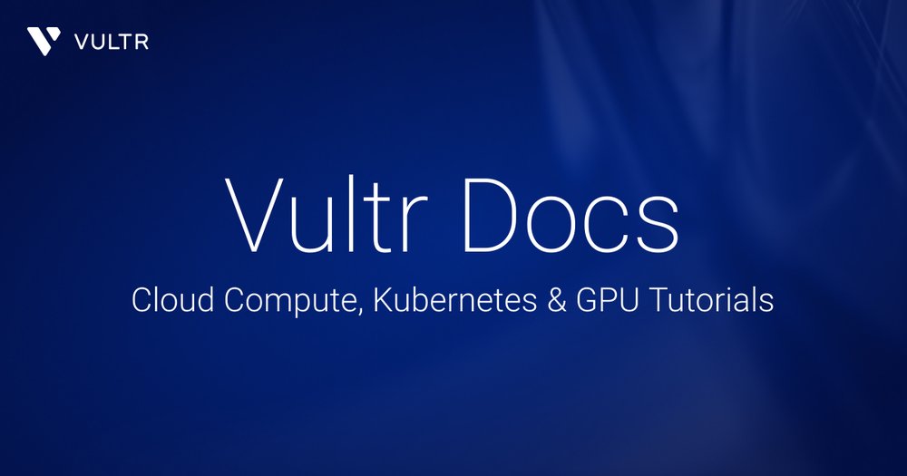 Vultr cloud platform